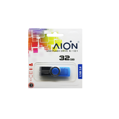 MEMORIA USB AION 32GB  K101 GIRATORIA VARIOS COLORES 